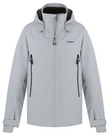 Husky Nakron M lt. grey pánská outdoor bunda + šátek Kilpi