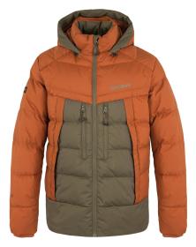 Husky Durra M brown/khaki pánská péřová bunda