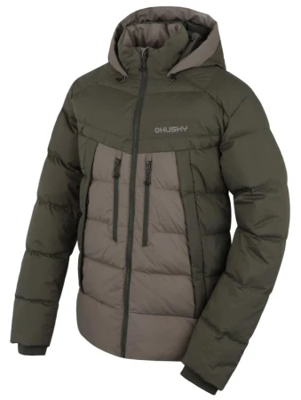 Husky Durra M khaki pánská péřová bunda