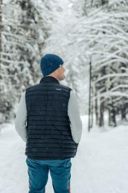 Husky Dresles M black pánská péřová vesta