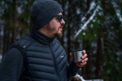 Husky Dresles M black pánská péřová vesta