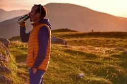 Husky Dresles M black pánská péřová vesta