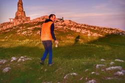 Husky Dresles M black pánská péřová vesta