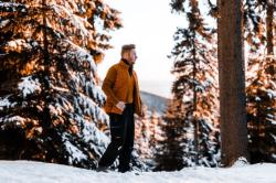 Husky Dresles M blue pánská péřová vesta