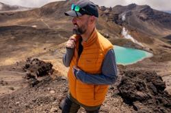 Husky Dresles M blue pánská péřová vesta