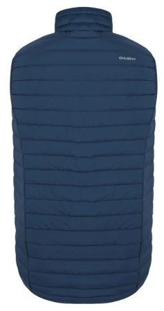 Husky Dresles M blue pánská péřová vesta