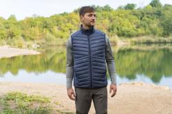 Husky Dresles M dk. grey green pánská péřová vesta