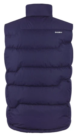 Husky Deep M dark blue pánská péřová vesta
