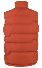 Husky Deep M dark orange pánská péřová vesta