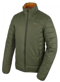 Husky Nodiq M mustard/khaki pánská plněná oboustranná bunda
