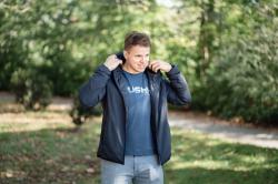 Husky Nitri M blue pánská plněná ultralehká bunda