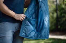 Husky Nimesie M black pánská plněná ultralehká vesta