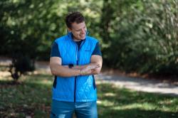 Husky Nimesie M black pánská plněná ultralehká vesta