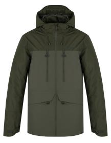 Husky Nebet M dark khaki pánská plněná zimní bunda