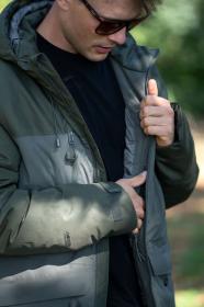 Husky Nebet M dark khaki pánská plněná zimní bunda
