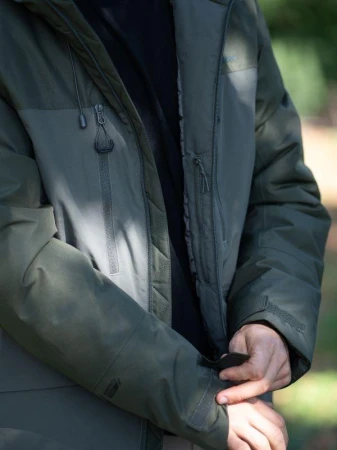 Husky Nebet M dark khaki pánská plněná zimní bunda