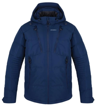 Husky Norel M dark blue pánská plněná zimní bunda