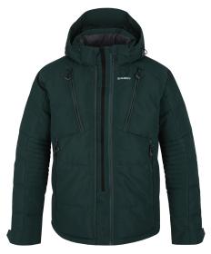 Husky Norel M dark green pánská plněná zimní bunda