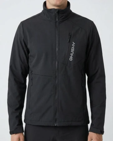 Husky Salfa M black Pánská softshell bunda + sleva 400,- na příslušenství