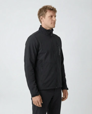 Husky Salfa M black Pánská softshell bunda + sleva 400,- na příslušenství