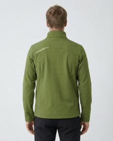 Husky Salfa M green Pánská softshell bunda + sleva 400,- na příslušenství