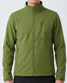 Husky Salfa M green Pánská softshell bunda + sleva 400,- na příslušenství