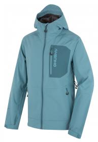 Husky Samai M faded blue pánska softshell bunda