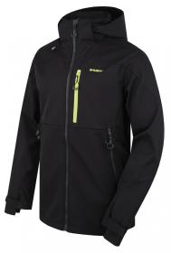 Husky Sauri M black pánská softshell bunda