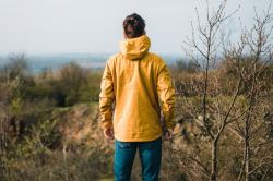 Husky Sauri M red pánska softshell bunda