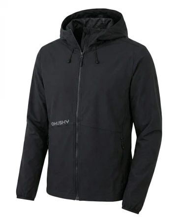 Husky Silvo M black pánská softshell bunda