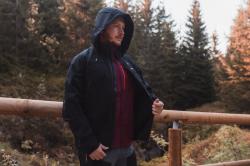 Husky Sonny M lt. grey pánská softshell bunda