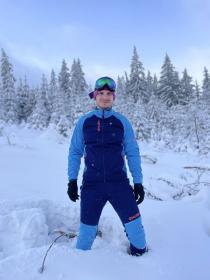 Husky Suli M blue pánská softshell bunda