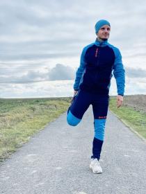 Husky Suli M blue pánská softshell bunda