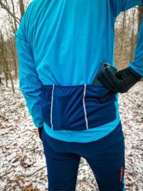 Husky Suli M blue pánská softshell bunda