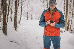 Husky Suli M blue pánská softshell bunda