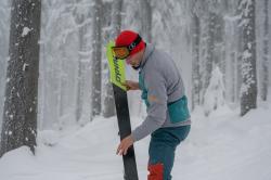 Husky Suli M blue pánská softshell bunda