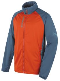 Husky Suli M turquoise/brown pánska softshell bunda