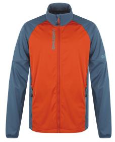 Husky Suli M turquoise/brown pánská softshell bunda