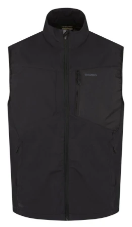 Husky Salien M black pánská softshell vesta