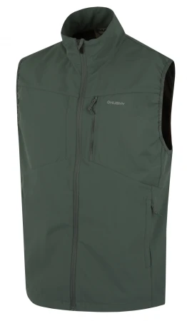 Husky Salien M faded green pánská softshell vesta