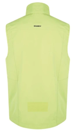 Husky Salien M lt. green pánská softshell vesta