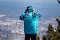 Husky Luma M black pánská ultralehká bunda