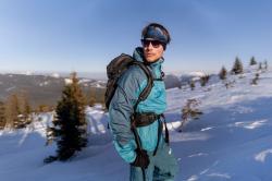 Husky Luma M mustard pánská ultralehká bunda