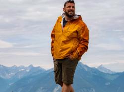 Husky Luma M turquoise pánská ultralehká bunda