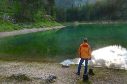 Husky Luma M turquoise pánská ultralehká bunda