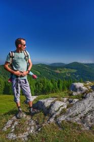 Husky Klumy M grey pánské 3/4 kalhoty