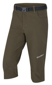 Husky Klumy M khaki pánské 3/4 kalhoty