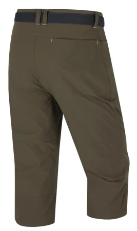 Husky Klumy M khaki pánské 3/4 kalhoty
