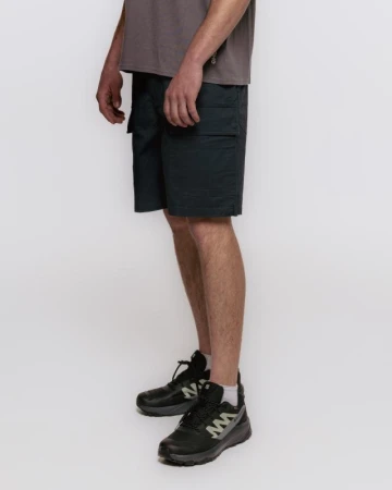 Husky Kobus M anthracite pánské bavlněné kraťasy