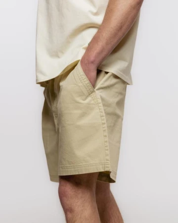 Husky Rolli M beige pánské bavlněné kraťasy